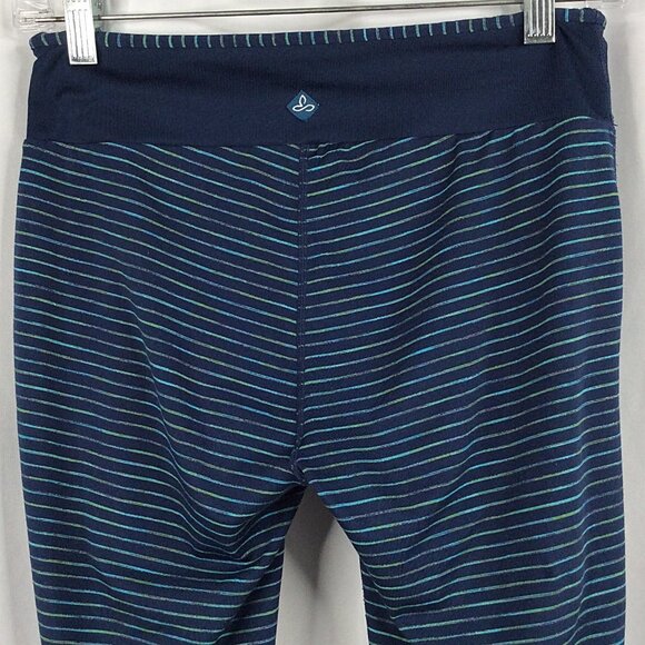 Prana Leggings Womens Size Small Sapphire Blue Soft Knit Yoga Athleisure - Picture 5 of 8
